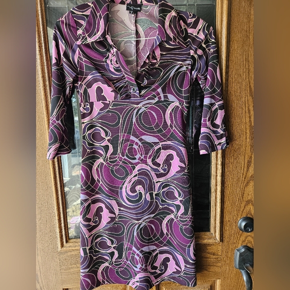 Bundle two tunics and a dress. All Smalls. Nichole Miller, My Michelle, Boutique - Picture 3 of 3